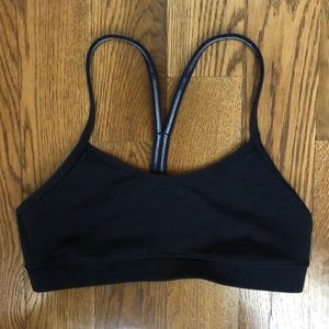 Lululemon black sports bra